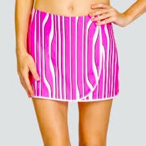 Tail Women`s Anja 13.5 Inch Faux Wrap Tennis Skort Twisting Stripe